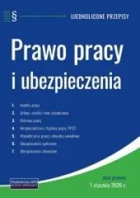 Cena promocyjna Prawo pracy i ubezpieczenia - 7 stycznia 2026