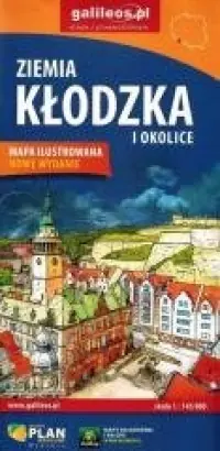 Ograniczona ilość Mapa - Ziemia Kłodzka i okolice 1:450 000