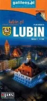 Bestseller Mapa turystyczna - Lubin, Powiat Lubiński w.2022