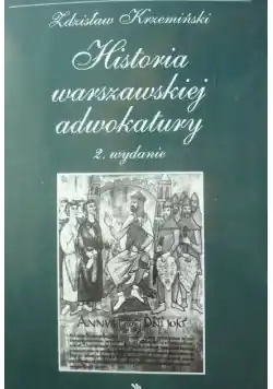 Historia warszawskiej adwokatury Premium