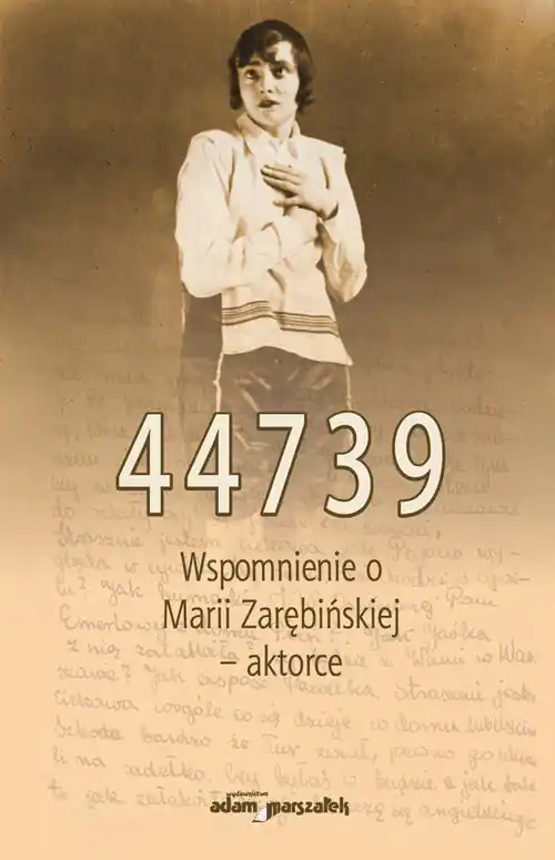 44739 Wspomnienie o Marii Zarębińskiej aktorce Taniej