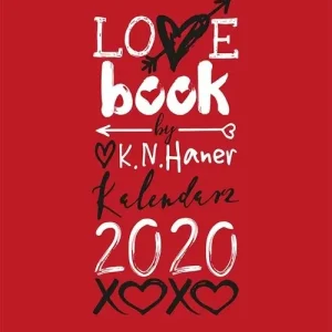 Oferta limitowana LOVE book by K.N. Haner. Kalendarz 2020