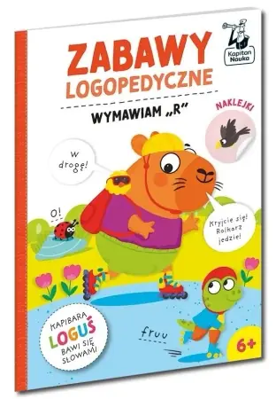 Premium Kapitan Nauka. Zabawy logopedyczne. Wymawiam r - praca zbiorowa